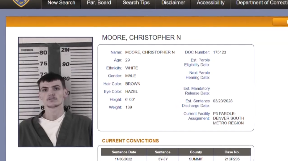 Colorado acknowledges failure to begin parole revocation proceedings against man who caused fatal crash
