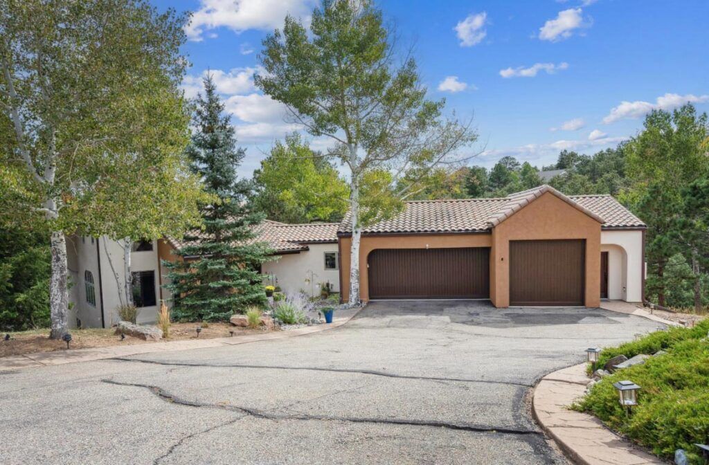 Dante Bichette's former home is in Riva Chase, three miles up I-70 above Golden