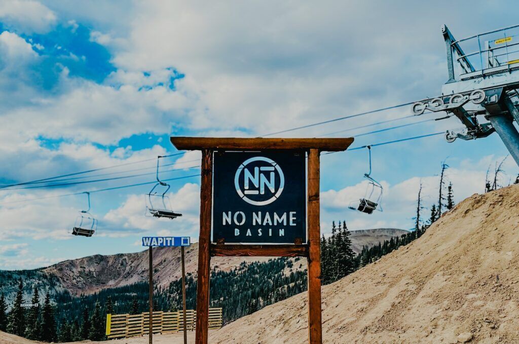 The sign for Monarch Mountain's terrain expansion debuting in the 2025-'26 ski season. Photo courtesy No Name Basin