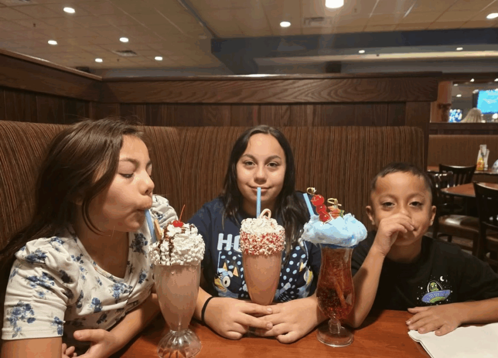 Three of the children involved in the fatal wreck: Mia Corado, 13, Torretto Corado, 8, and MaKenlee Corado, 11 (courtesy of Jose Rodriguez)