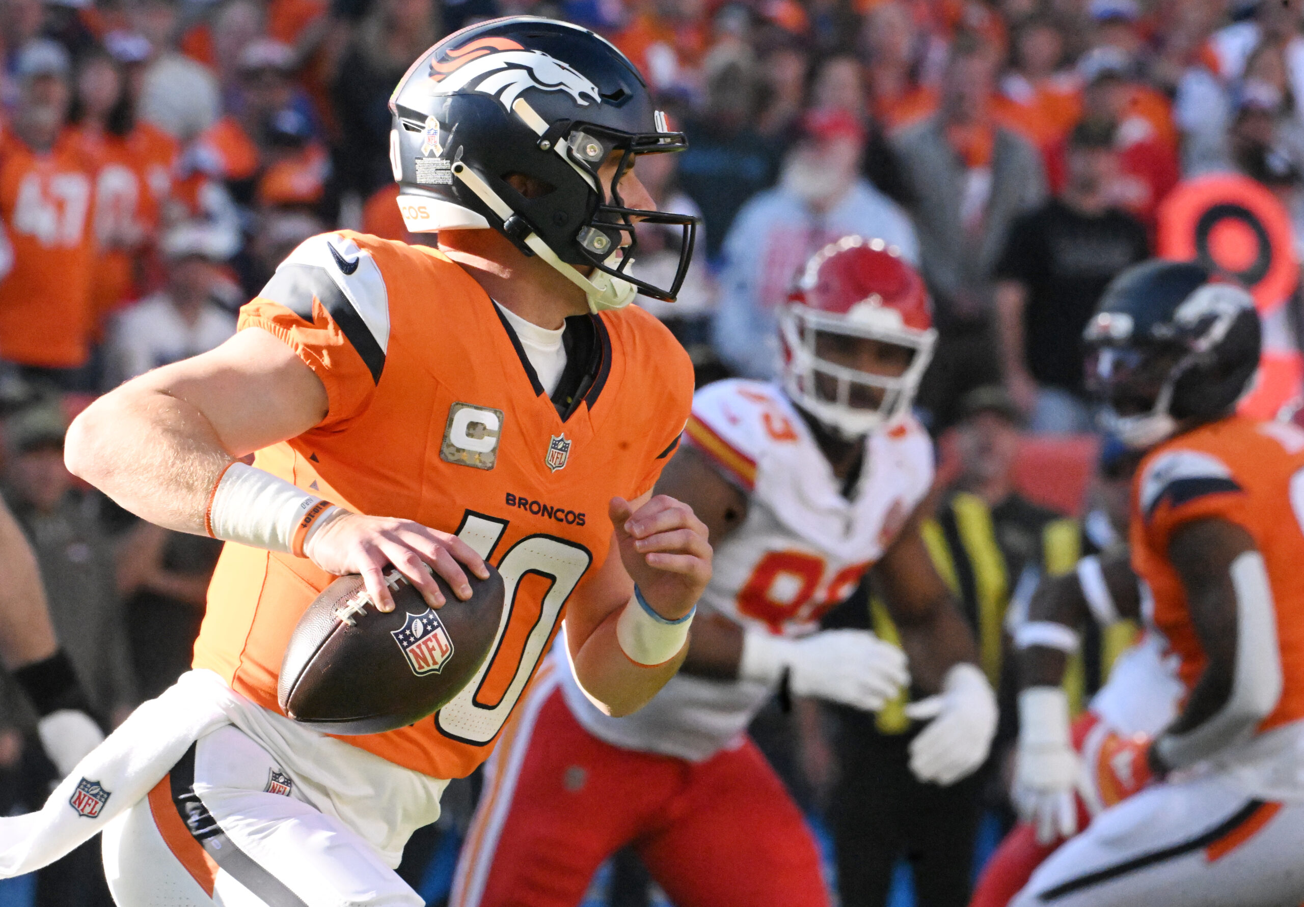 Bo Nix roars back against Chiefs with support from Broncos' locker room:  'We don't care what other people think' - Denver Gazette