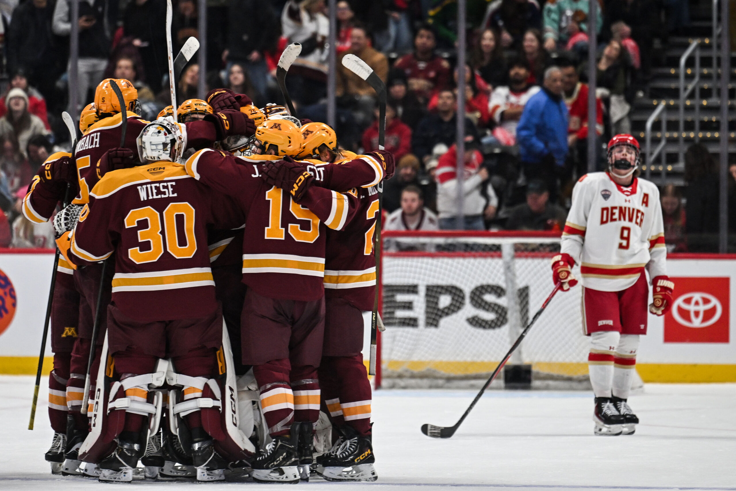 PHOTOS: DU vs Minnesota in Hockey Hall of Fame Game at Ball Arena