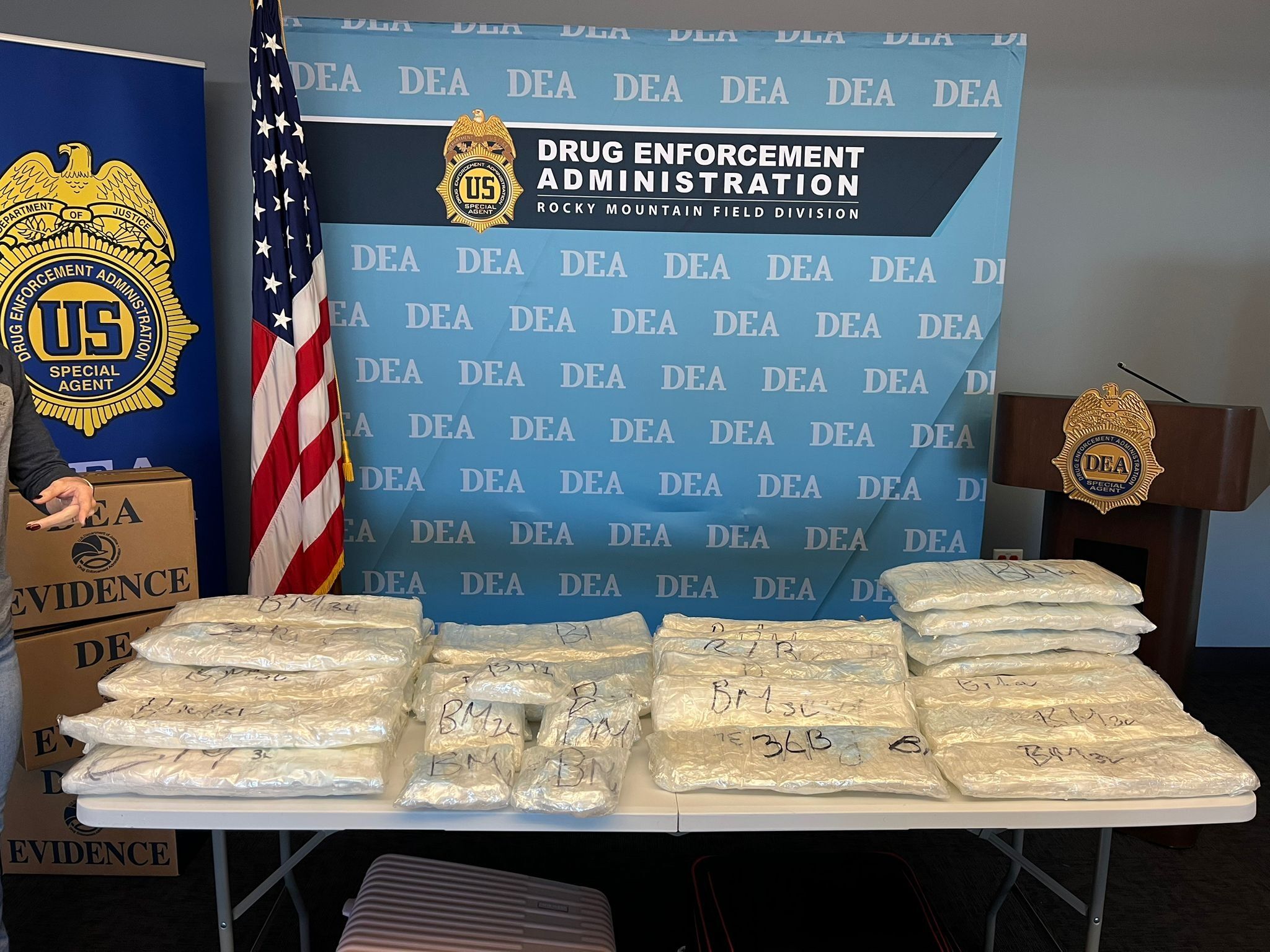 DEA squashes cartel-tied drug dealing, seizes over 1,000 pounds of meth