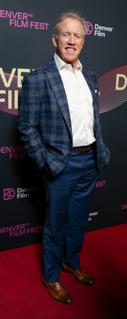John Elway walks the red carpet before the Denver Film Festival's world-premiere screening of the new Netflix documentary 'Elway' at the Ellie Caulkins Opera House in Denver, Colo. Nov. 8, 2025. (Bear Gutierrez, Special to The Denver Gazette)