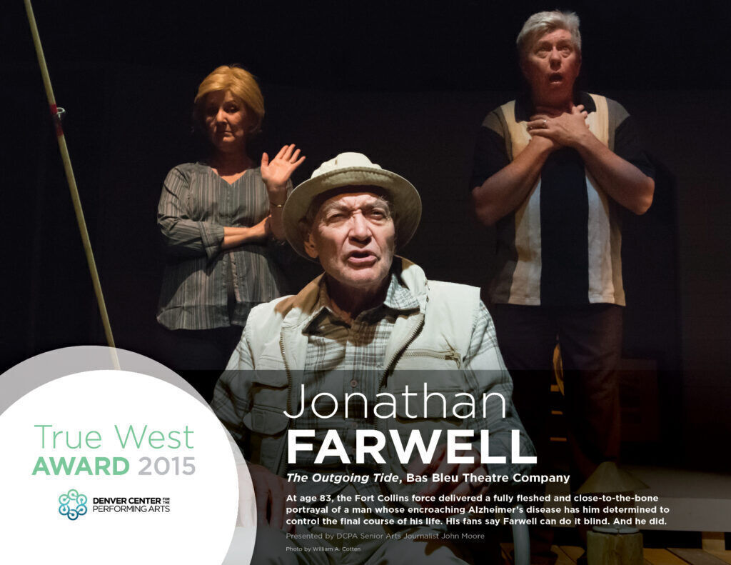 Jonathan Farwelll won a 2015 True West Award Awards for 'The Outgoing Tide.' (John Moore, Denver Gazette)
