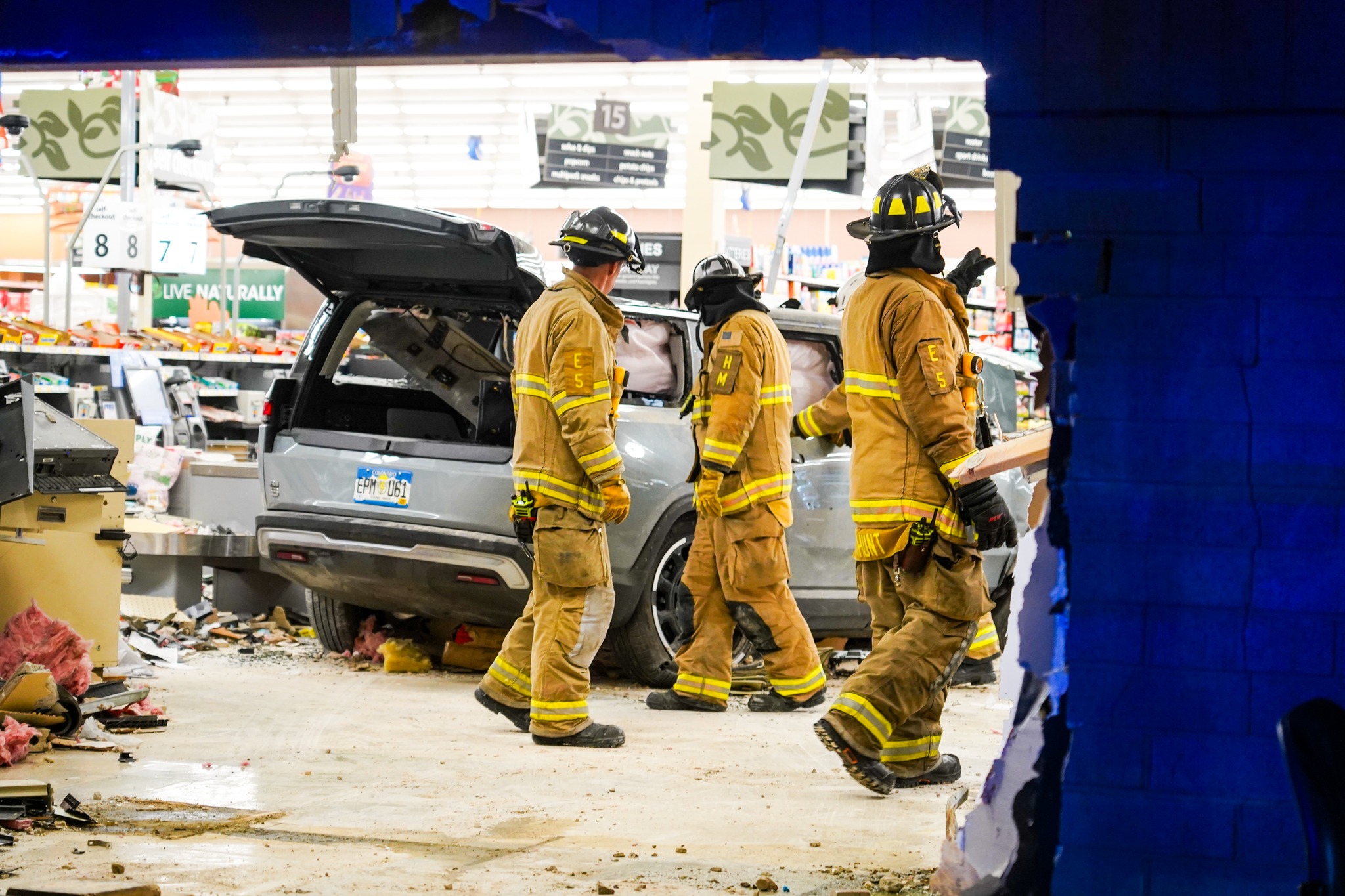 New images show just how much damage the SUV that plowed into King Soopers did