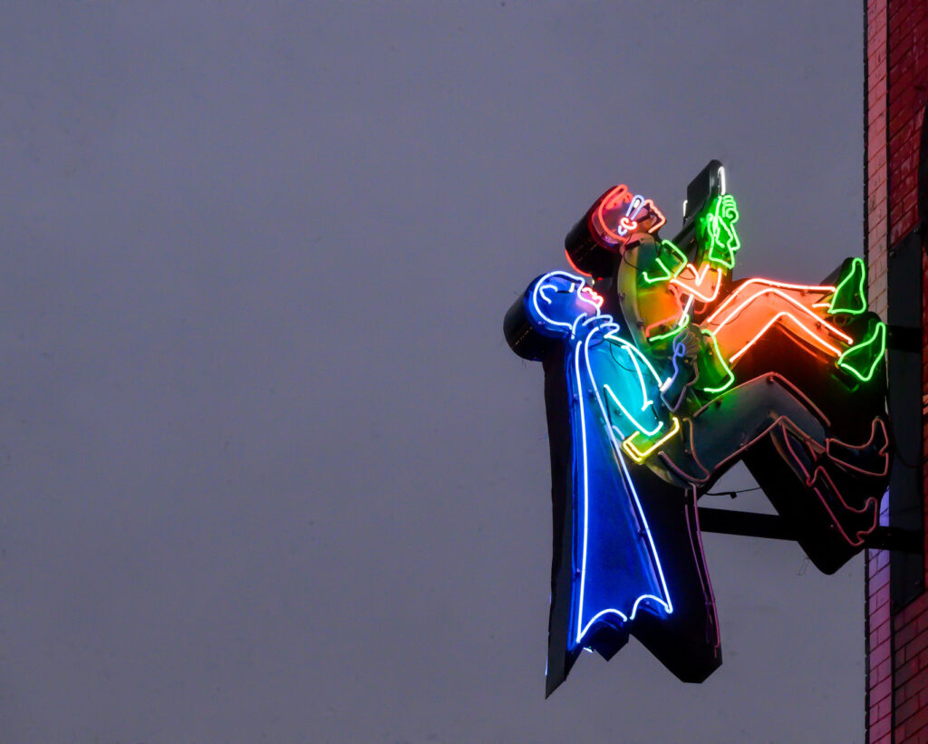 Neon Alley in Pueblo (The Gazette, Jerilee Bennett)