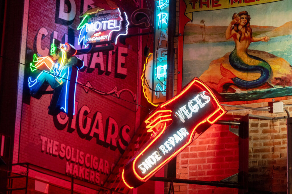 Neon Alley in Pueblo (The Gazette, Jerilee Bennett)