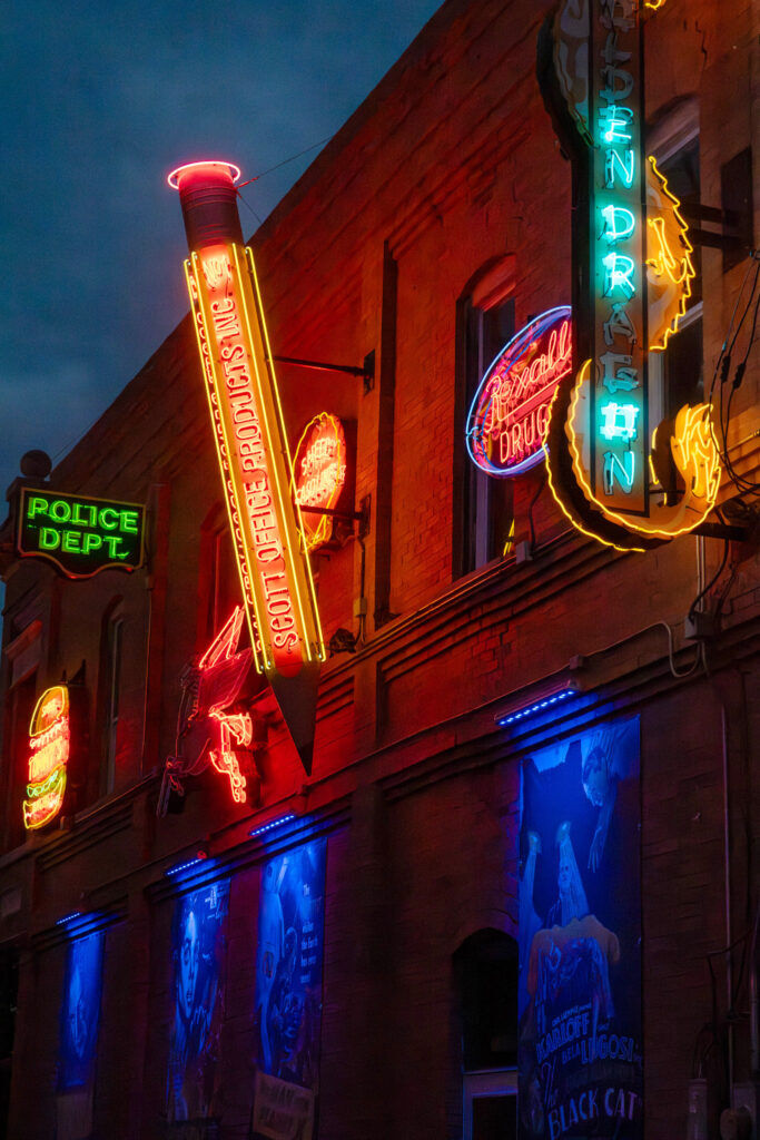 Neon Alley in Pueblo (The Gazette, Jerilee Bennett)