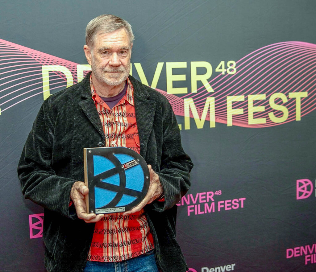 Gus Van Sant was in Denver on Nov. 4 to accept the Denver Film Festival's Excellence in Directing Award for her work on 'Dead Man's Wire,' based on a 1977 Indianapolis hostage crisis that came to a head on national television. (Jason DeWitt for Denver Film)