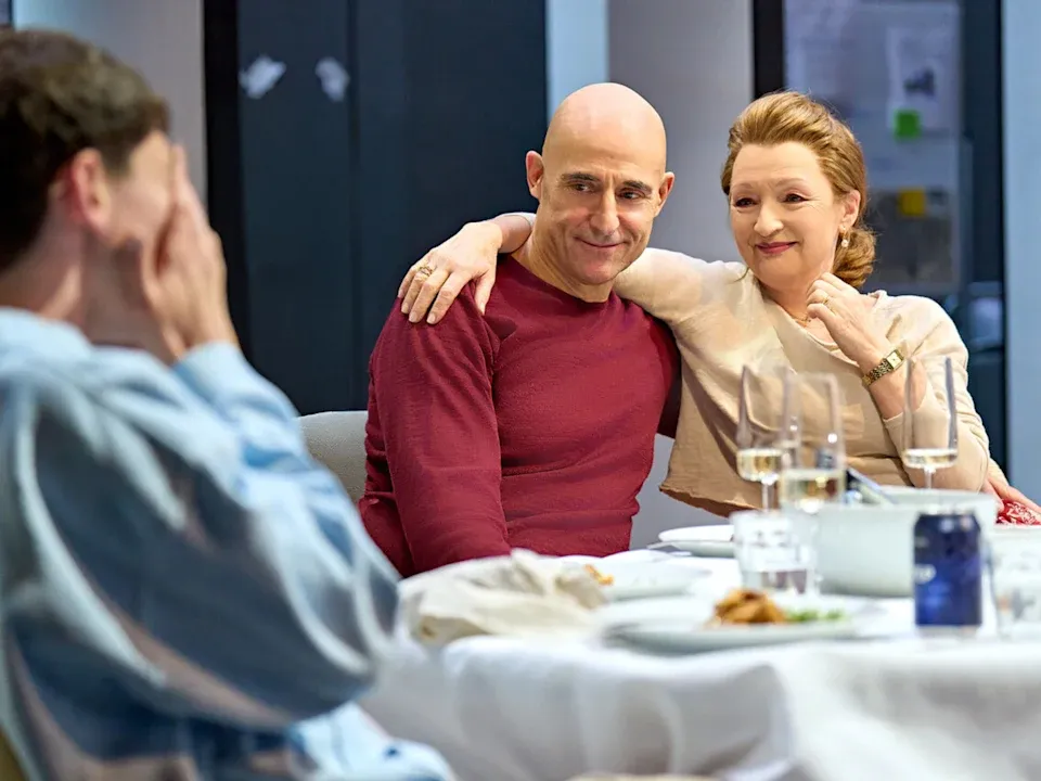 'Oedipus,' directed by Robert Icke, stars Mark Strong and Lesley Manville, with Denver's John Carroll Lynch in a featured role. (Roundabout Theatre Company)