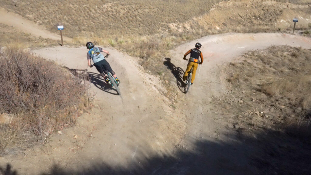The Prairie Plunge at Lakewood's Bear Creek Lake Park. Photo courtesy Colorado Mountain Bike Association