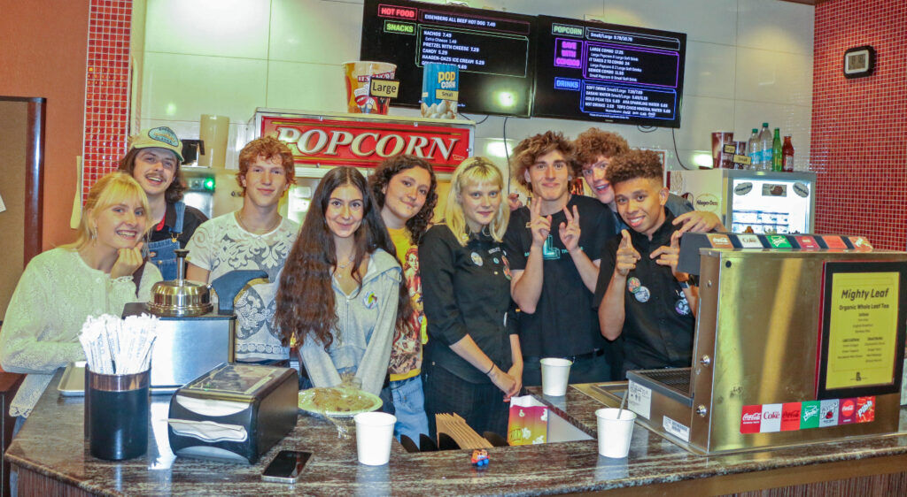A look at some of the young workers from the Chez Artiste (and their friends) at the closing party-slash-wake held on Aug. 8, 2024. (John Moore, The Denver Gazette)