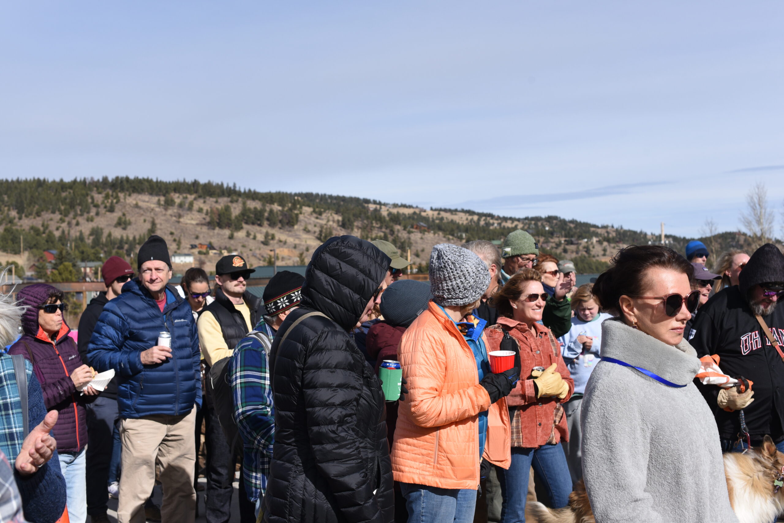 Hundreds gather at Nederland community rally Saturday as month anniversary of shopping center fire nears