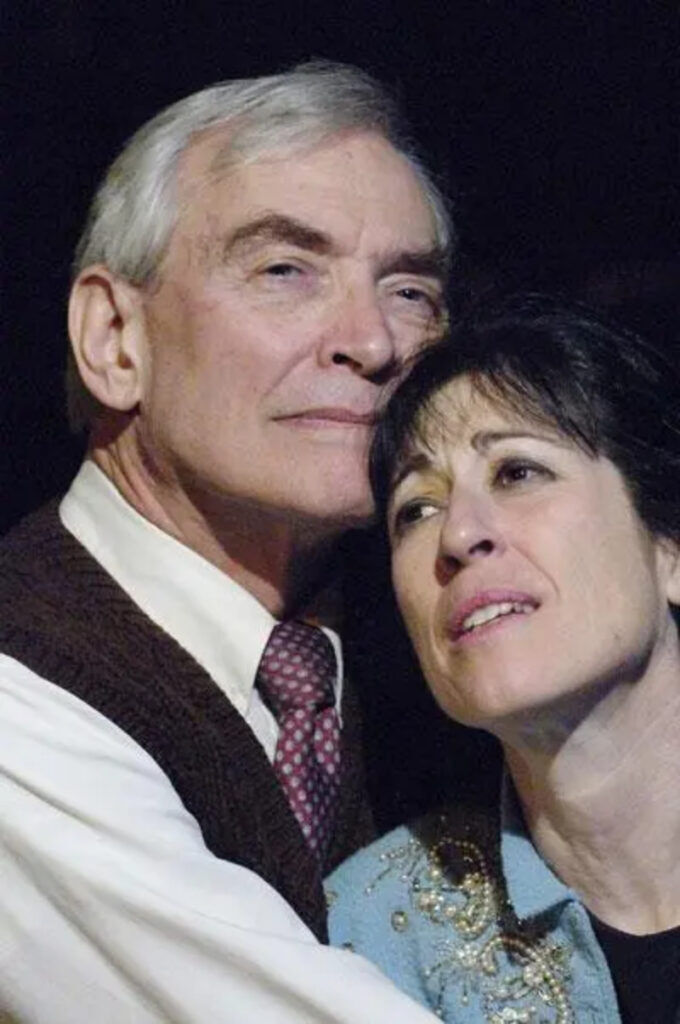 Jonathan Farwell and Deb Note-Farwell in 'Shadowlands.' (Courtesy Bas Bleu Theatre)