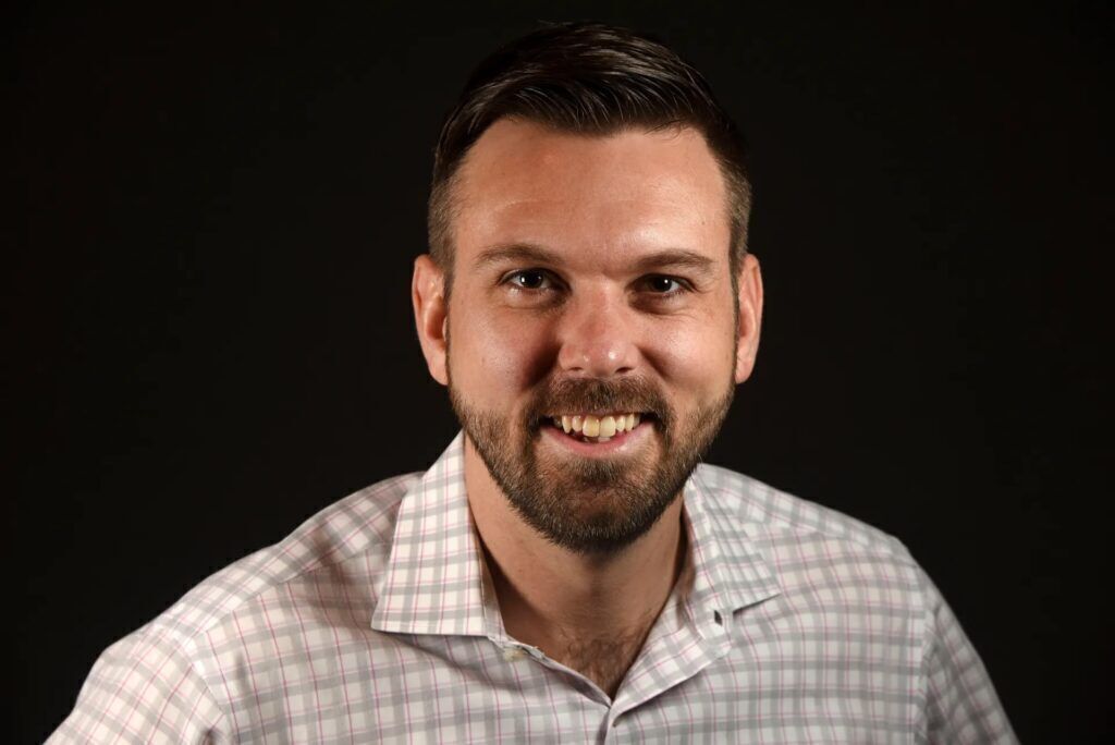 Springs Ensemble Theatre company president Matt Radcliffe (Photo by Jeff Kearney)