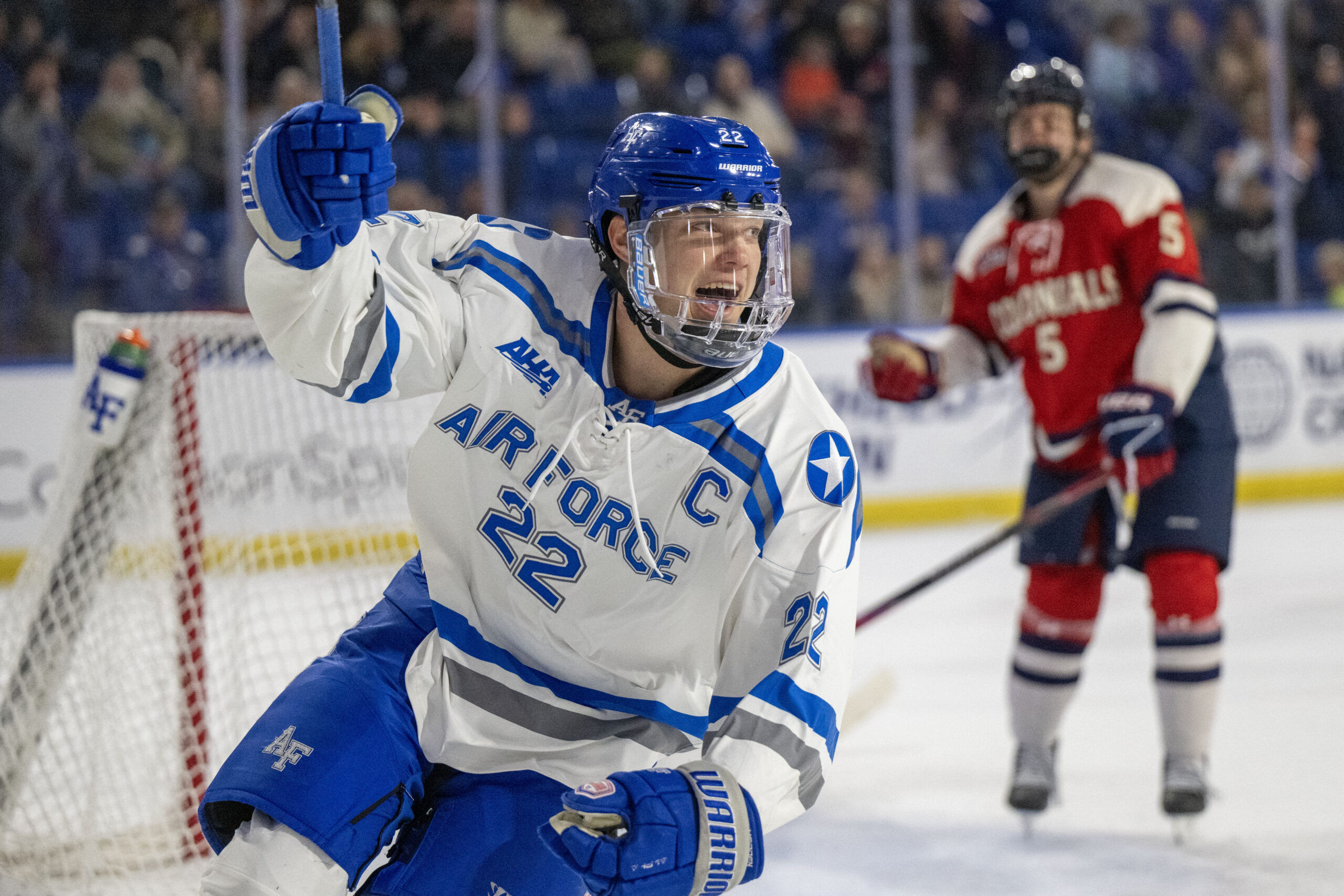 Air Force dominates Robert Morris 4-1 behind late first-period flurry