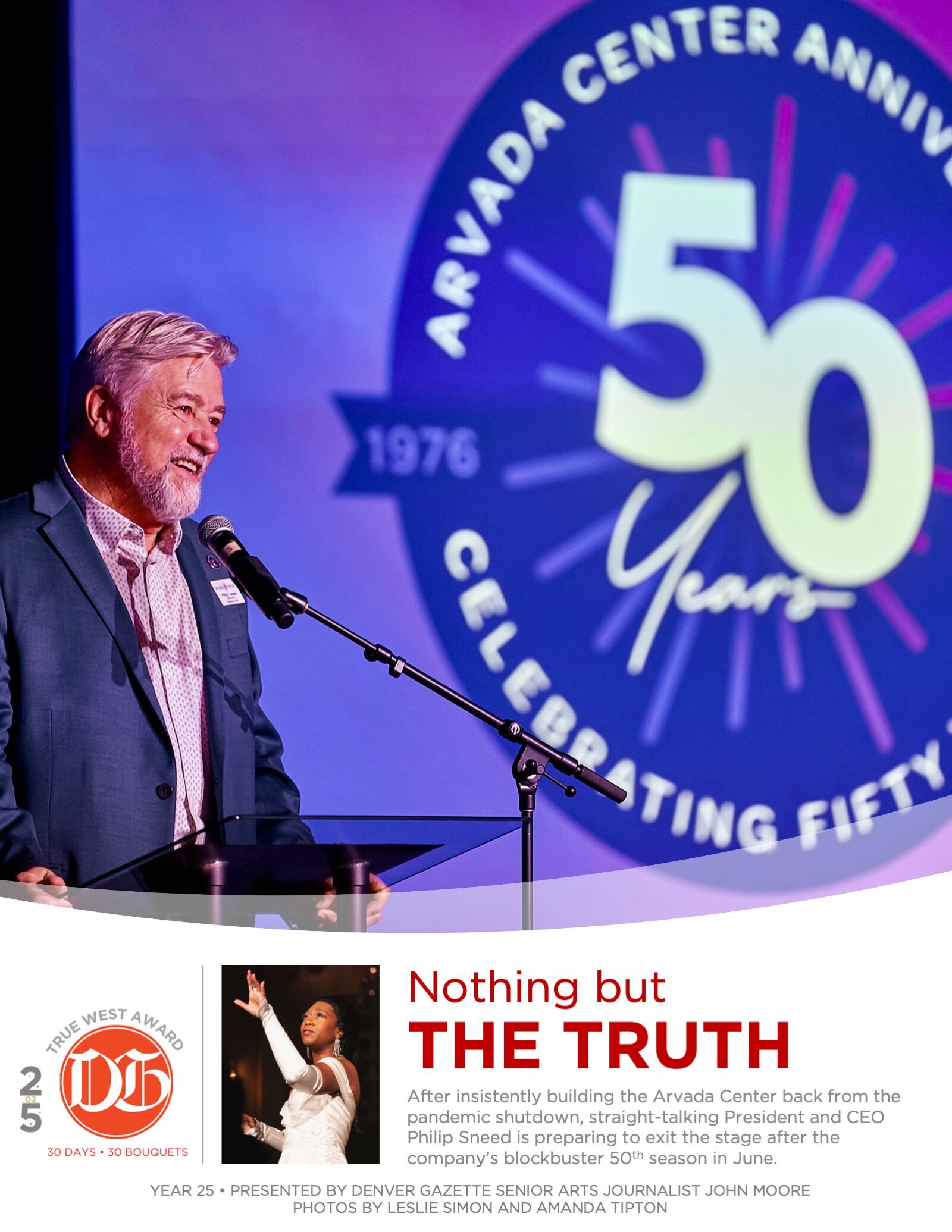 Philip Sneed takes the high road out after Arvada Center’s 50th season ends