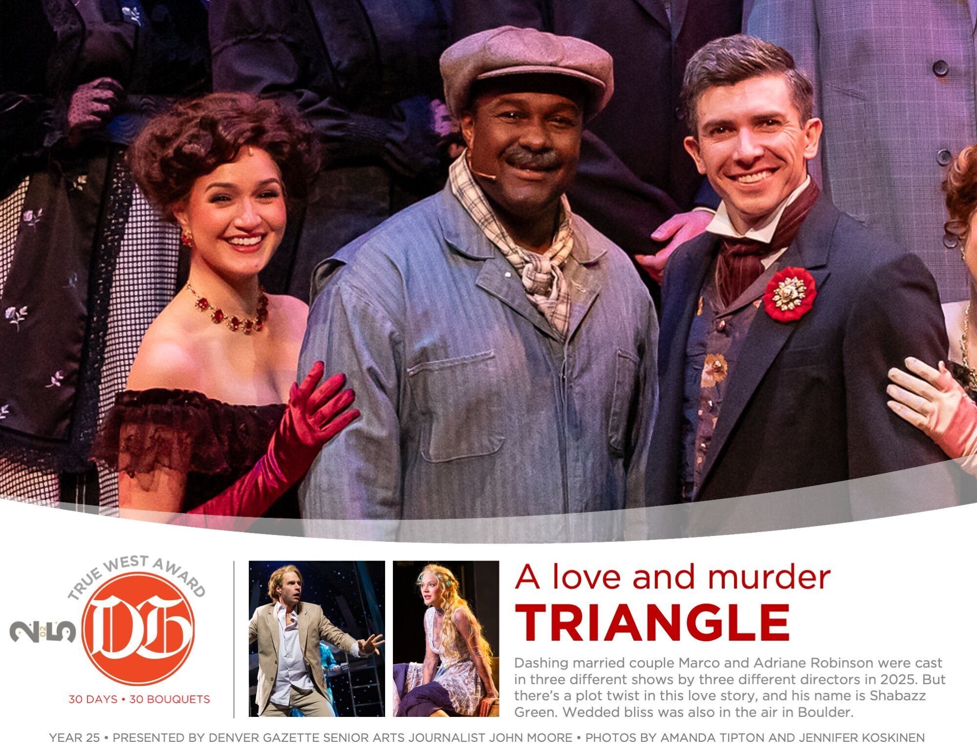 Husbands and wives keep the home fire burning on stage