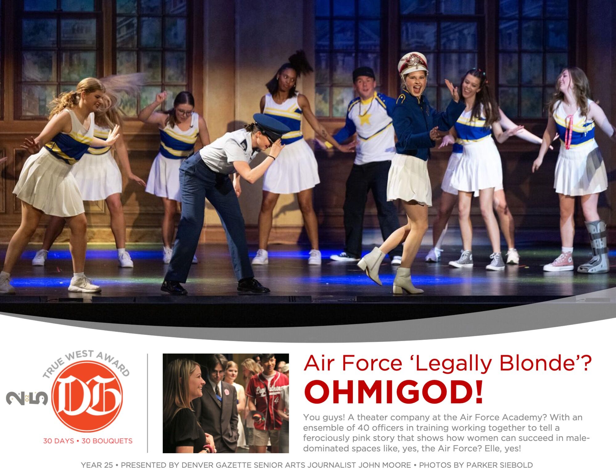 ‘Legally Blonde’ staged by Air Force Academy cadets? Elle, yes!