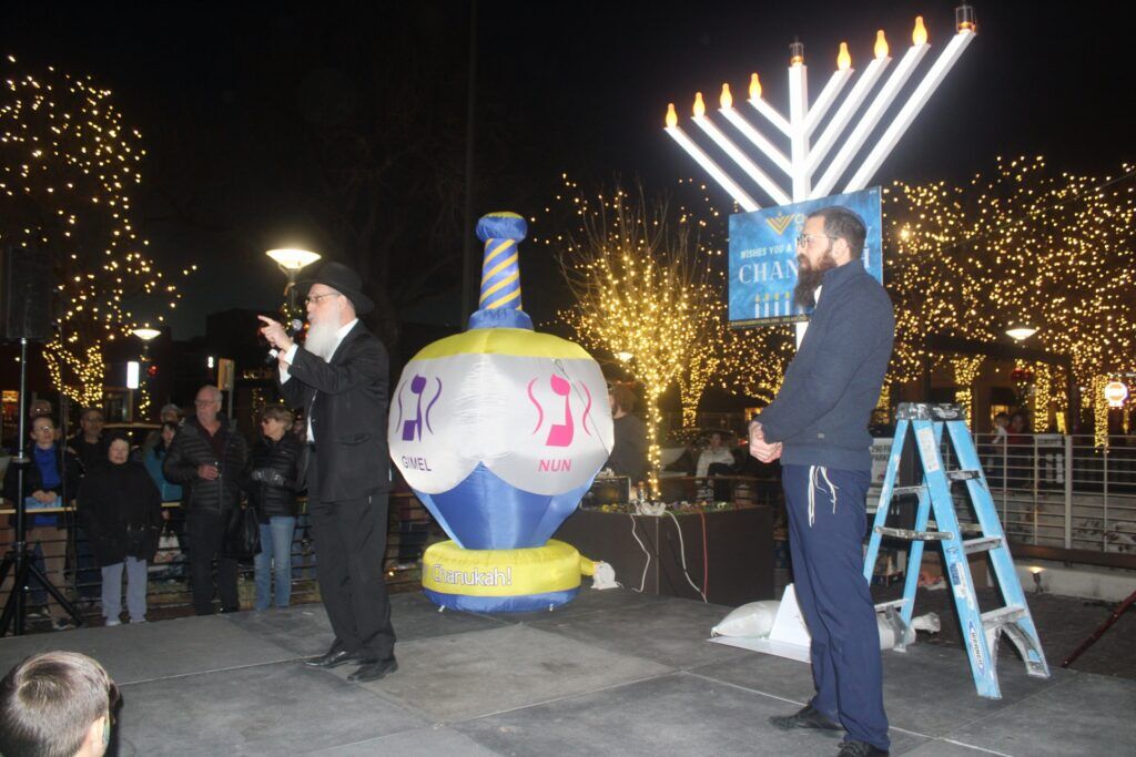 Cherry Creek Menorah Lighting 2