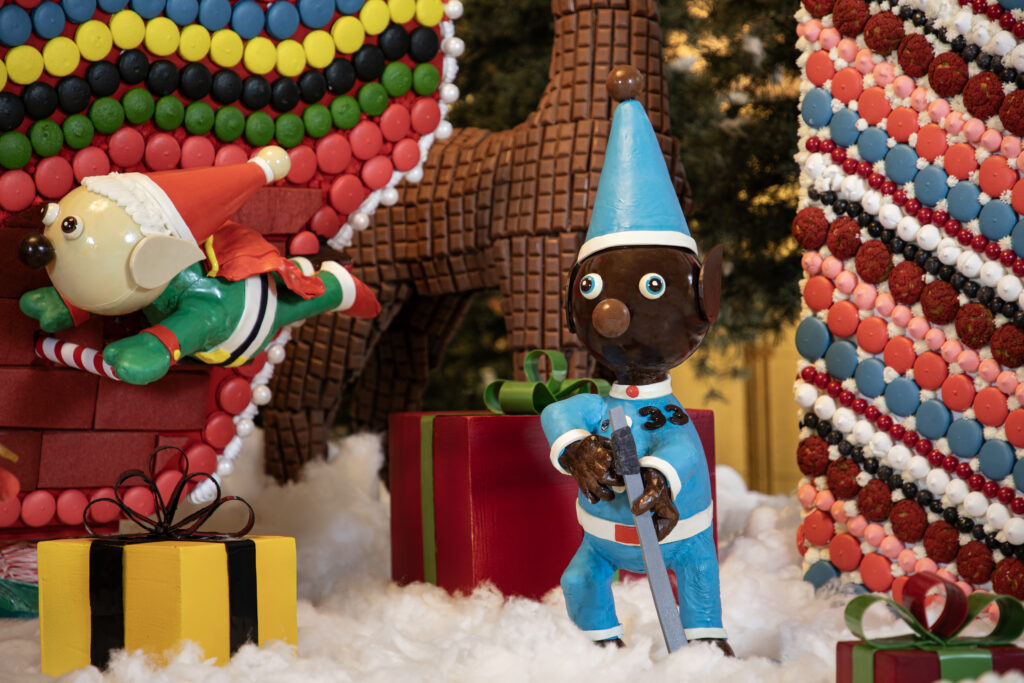 This year's gingerbread display at The Broadmoor is inspired by the upcoming Winter Olympics. Photo courtesy The Broadmoor