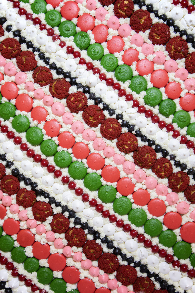 Sweet decorations on The Broadmoor's gingerbread display. Photo courtesy The Broadmoor