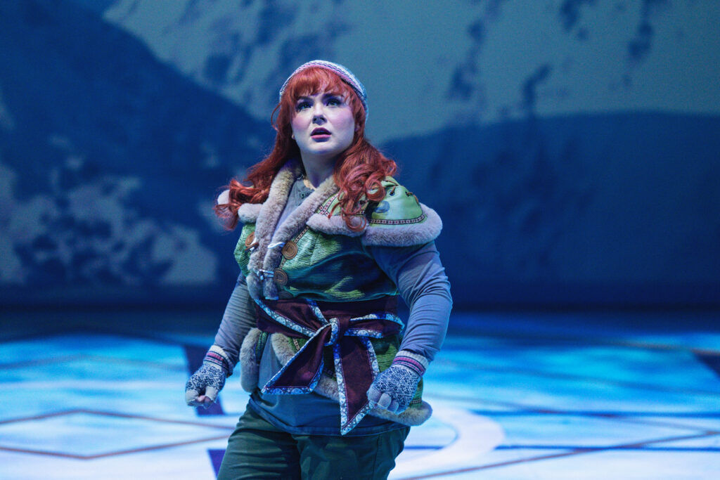 Jennesea Pearce as Anna in the Arvada Center's 'Frozen' (Amanda Tipton Photography)