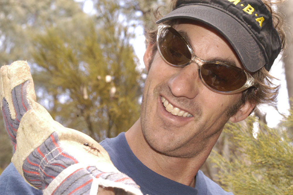 Joey Klein, aka Uncle Joey, is credited for bringing a smile to trail projects he worked on in his home state of Colorado and across the globe. Photo courtesy Joey Klein