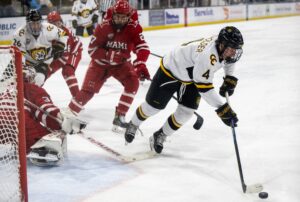 Colorado College junior captain Max Burkholder likely to miss remainder of season