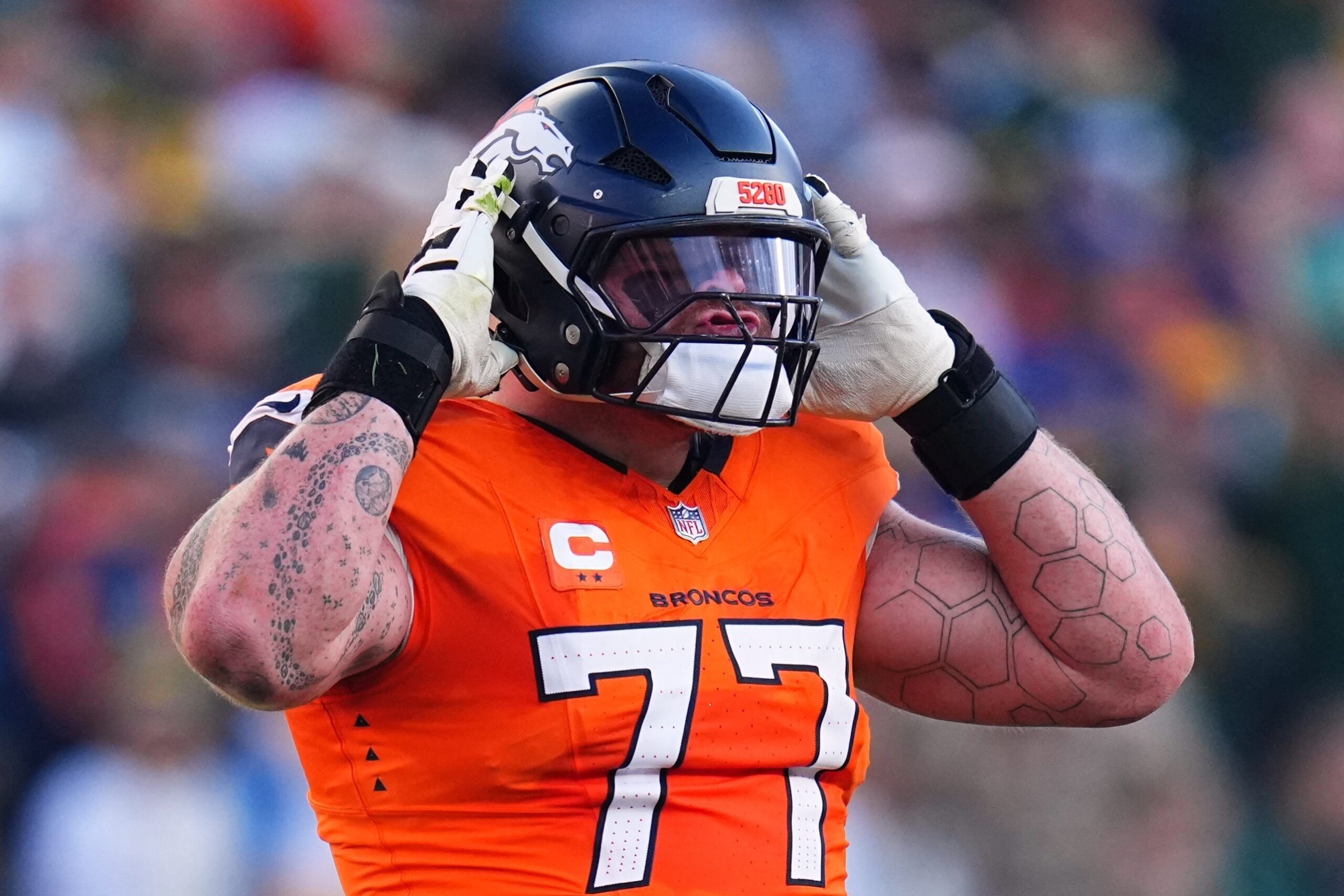 Broncos’ Quinn Meinerz scoffs at being ranked NFL’s No. 1 guard by Pro Football Focus
