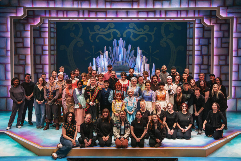 It takes a record-high cast and crew of more than 60 onstage and off-stage artists to put on 'Disney's Frozen' at the Arvada Center. (Amanda Tipton Photography)