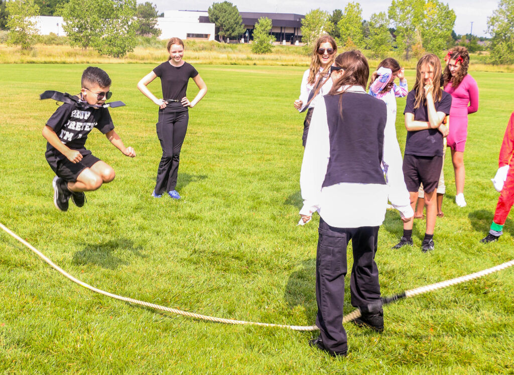 The Denver School of the Arts' Drama Dash was held Aug, 24, 2025, at the Great Lawn Park in the Lowry neighborhood. The event raised $13,000 for a local nonprofit called the Denver Actors Fund. (John Moore, Denver Gazette)