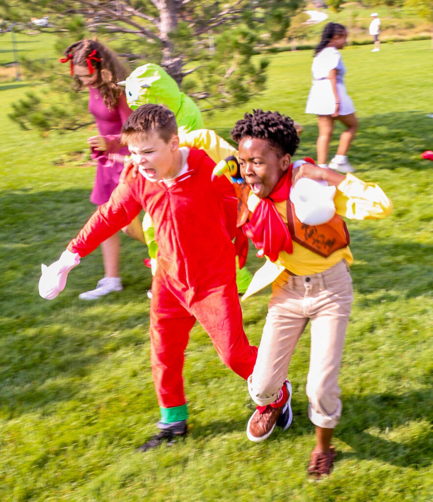 The Denver School of the Arts' Drama Dash was held Aug, 24, 2025, at the Great Lawn Park in the Lowry neighborhood. The event raised $13,000 for a local nonprofit called the Denver Actors Fund. (John Moore, Denver Gazette)