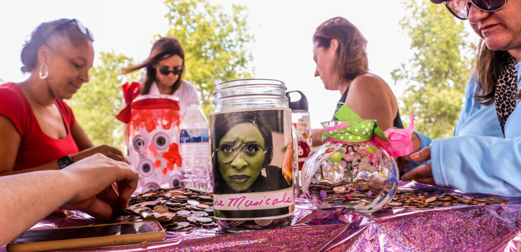 The Denver School of the Arts' Drama Dash was held Aug, 24, 2025, at the Great Lawn Park in the Lowry neighborhood. The event raised $13,000 for a local nonprofit called the Denver Actors Fund. (John Moore, Denver Gazette)