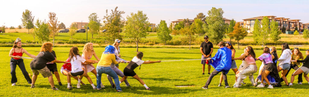 The Denver School of the Arts' Drama Dash was held Aug, 24, 2025, at the Great Lawn Park in the Lowry neighborhood. The event raised $13,000 for a local nonprofit called the Denver Actors Fund. (John Moore, Denver Gazette)