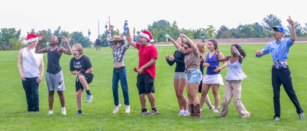 The Denver School of the Arts' Drama Dash was held Aug, 24, 2025, at the Great Lawn Park in the Lowry neighborhood. The event raised $13,000 for a local nonprofit called the Denver Actors Fund. (John Moore, Denver Gazette)