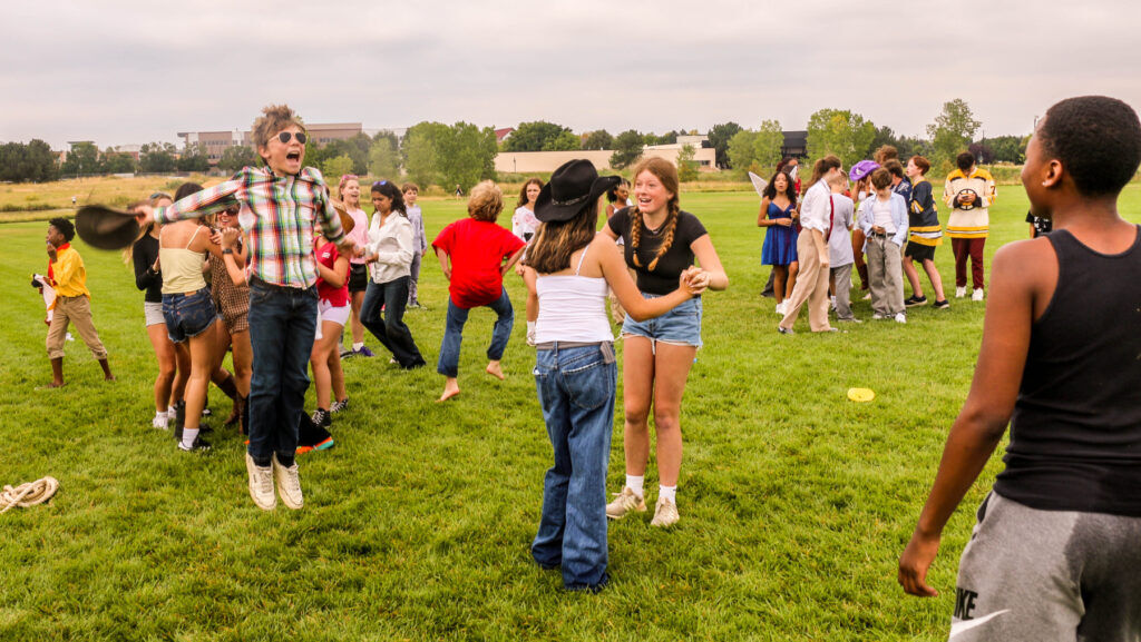 The Denver School of the Arts' Drama Dash was held Aug, 24, 2025, at the Great Lawn Park in the Lowry neighborhood. The event raised $13,000 for a local nonprofit called the Denver Actors Fund. (John Moore, Denver Gazette)