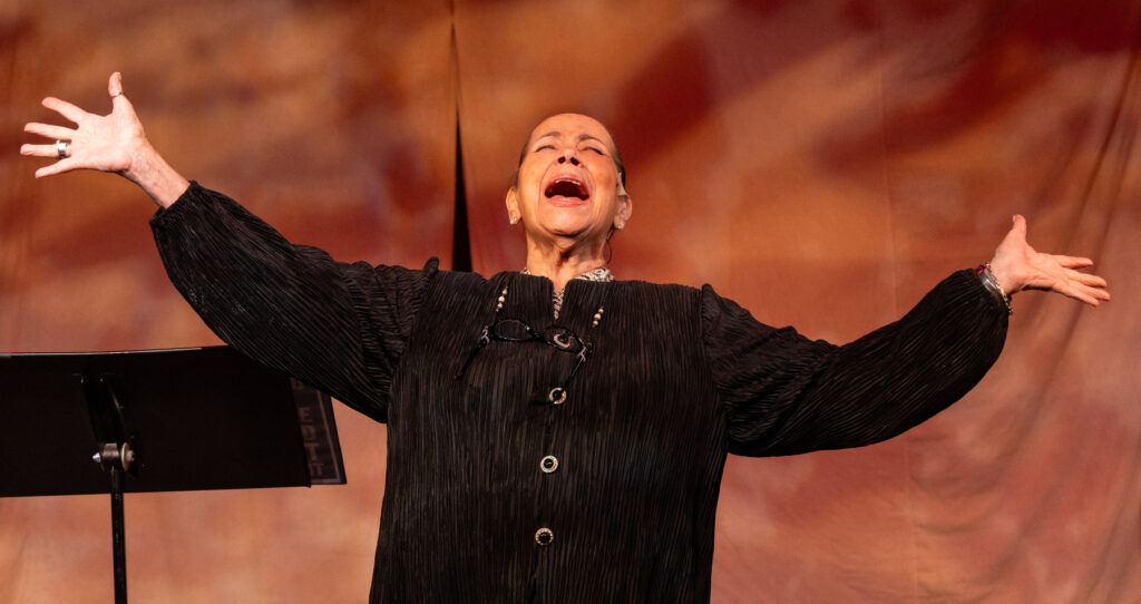 Sue Leiser was 85 when she performed in 'Follies' at Vintage Theatre in June 2025. (RDG Photography)