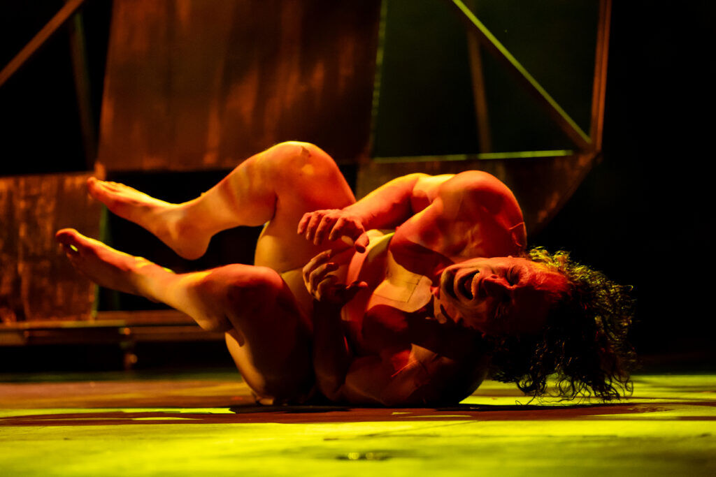 Jeffrey Parker in Platte Valley Theatre Arts' 'Frankenstein' (RDG Photography)