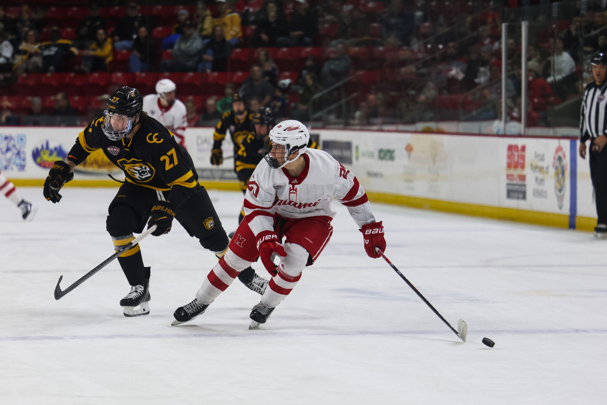 No. 19 Colorado College ties Miami 4-4; RedHawks win shootout