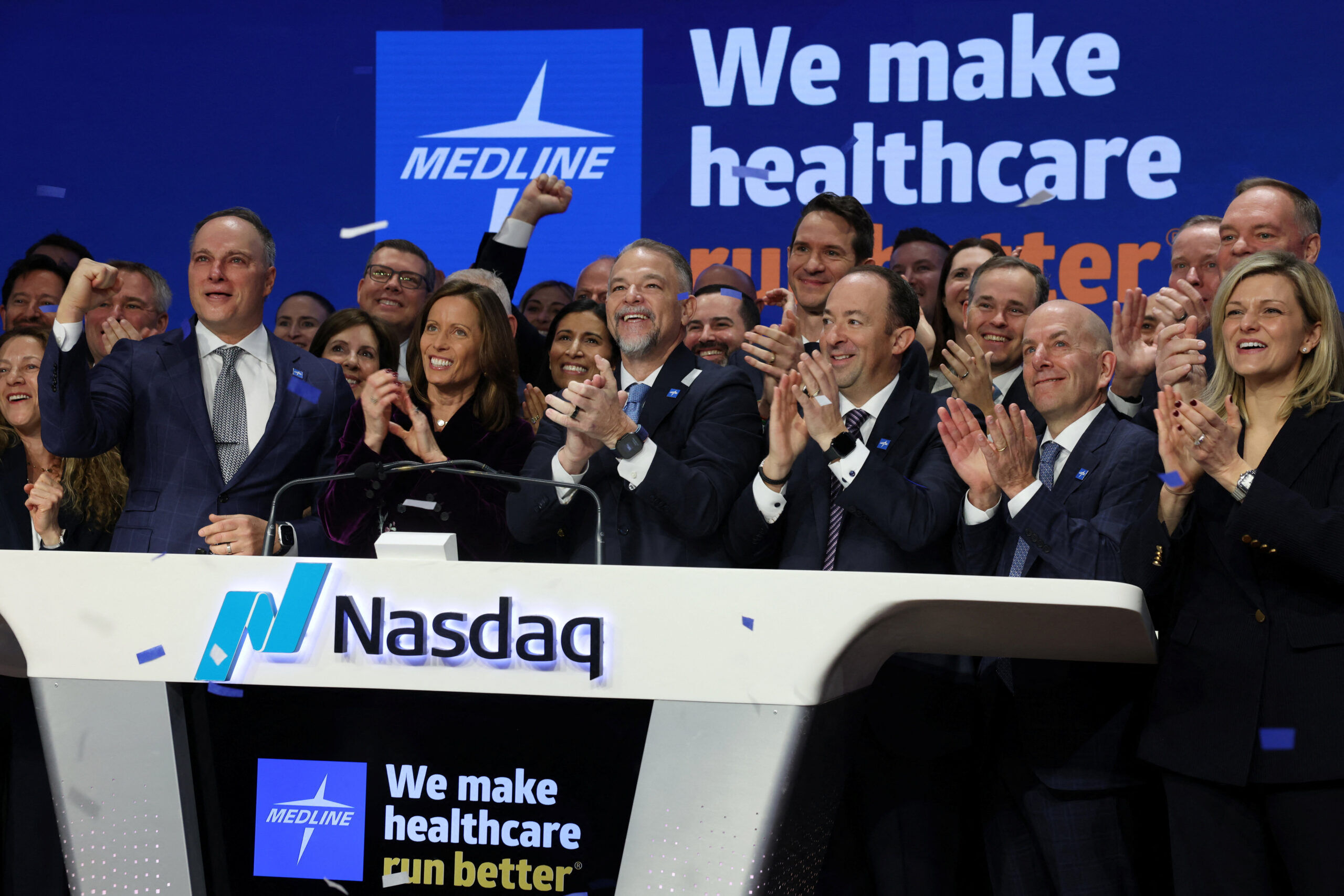 Medline rises in Nasdaq debut, tops 2025 IPOs