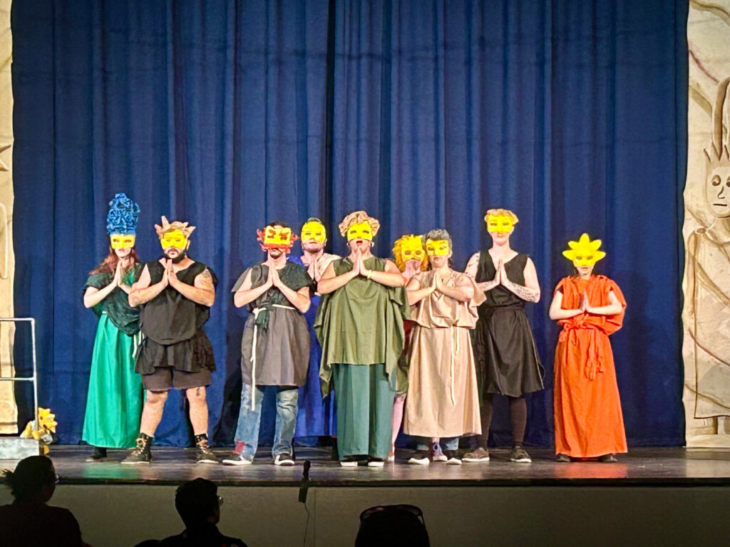 Red Rocks Community College staged "Mr. Burns: A Post-Electric Play" at the Elitch Theatre in 2025. (Photo by Matt Zambrano)