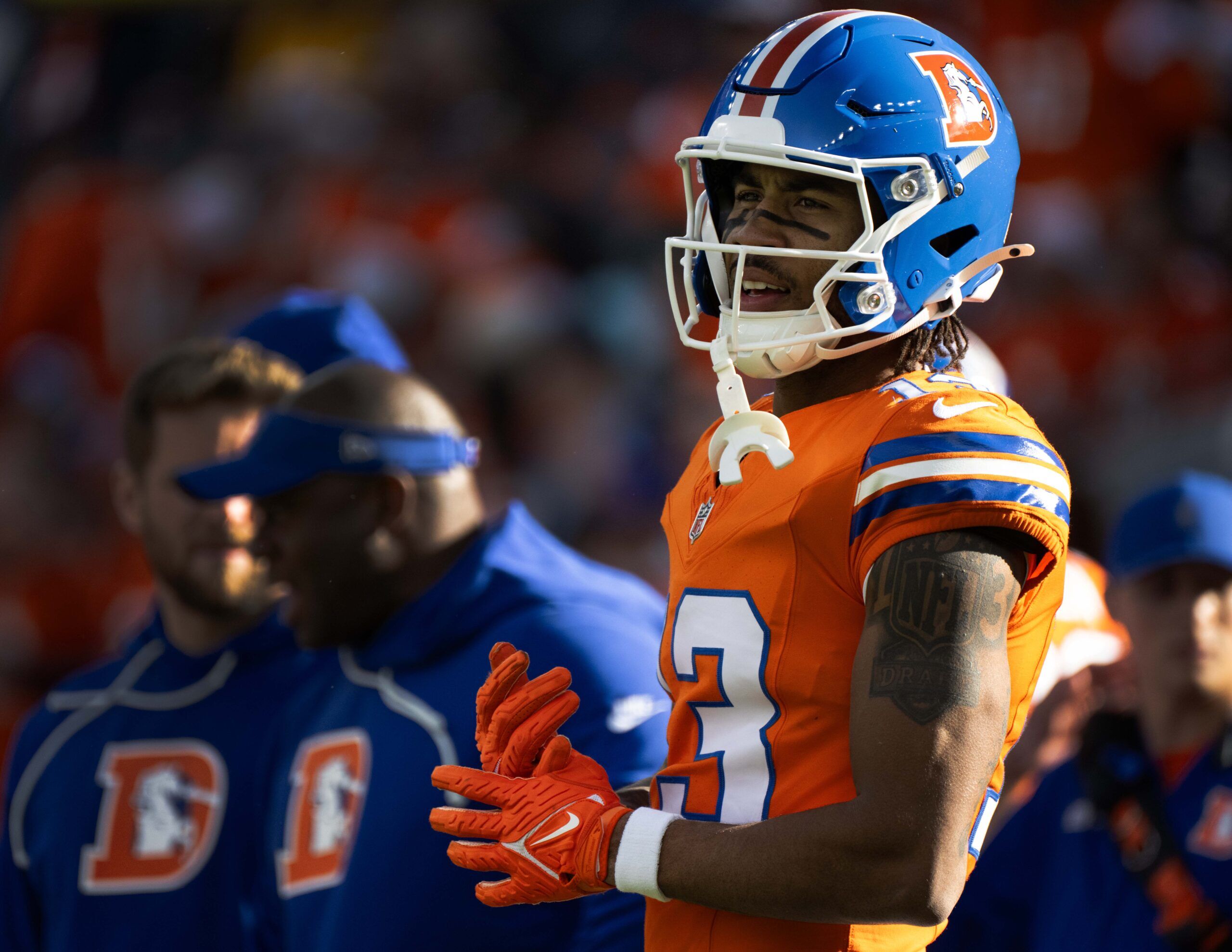 While preparing for playoff debut, Broncos rookie Pat Bryant looks back at ‘whiplash’ concussion suffered last month