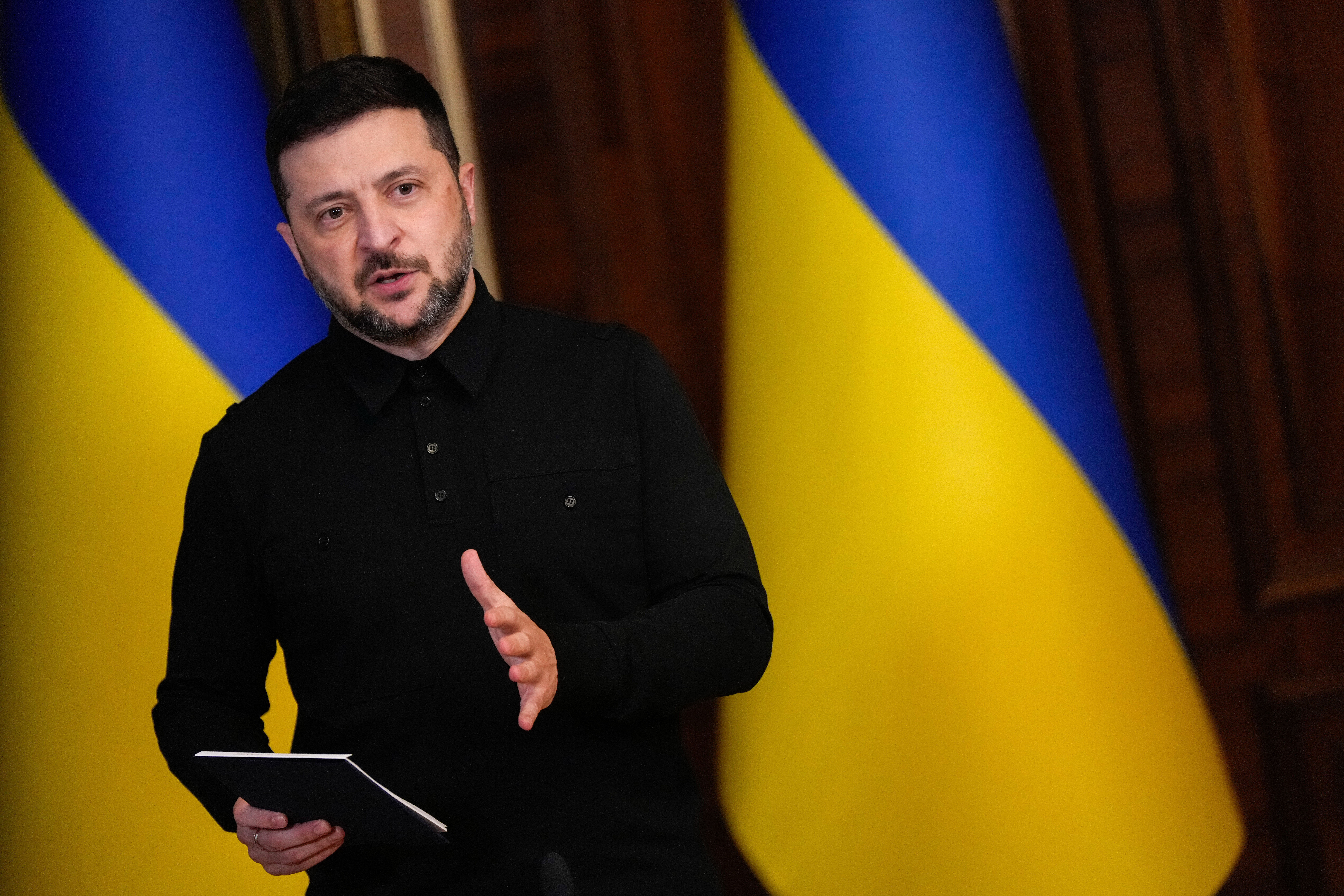 Zelensky calls for ‘clear response’ from US after Russia’s use of nuclear-capable missile in strikes