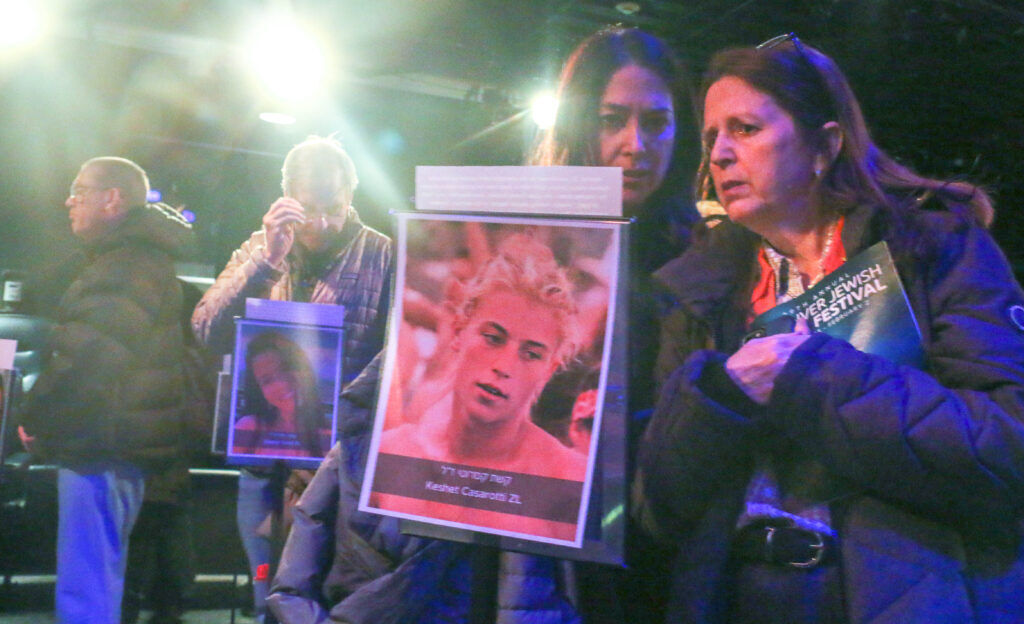From a gathering following the screening of "We Will Dance Again” at the Jewish Film Festival in Denver. (John Moore, Denver Gazette)