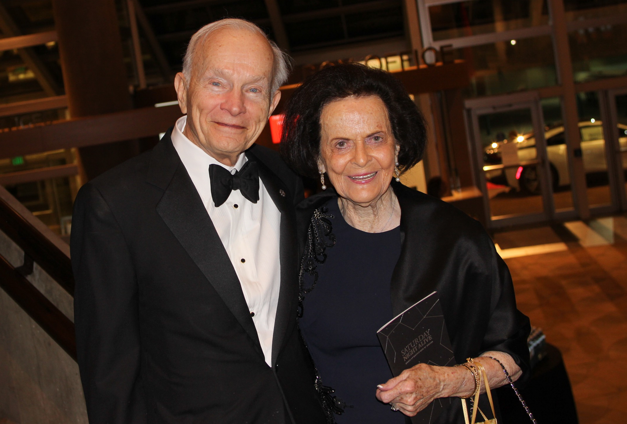 Daniel L. Ritchie with Joy Burns. (Courtesy photo, Denver Center for the Performing Arts)