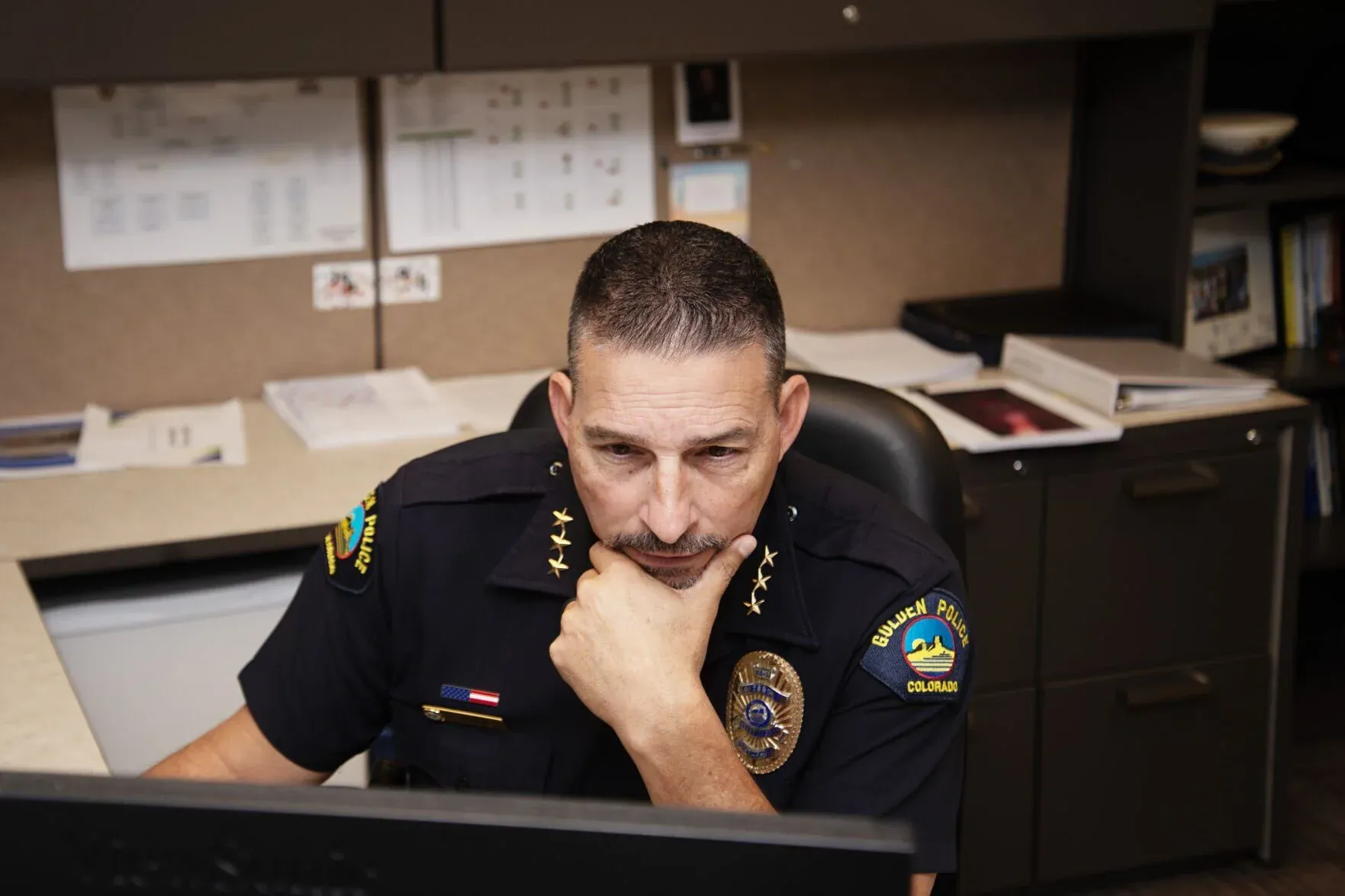 Golden police chief temporarily steps away from role