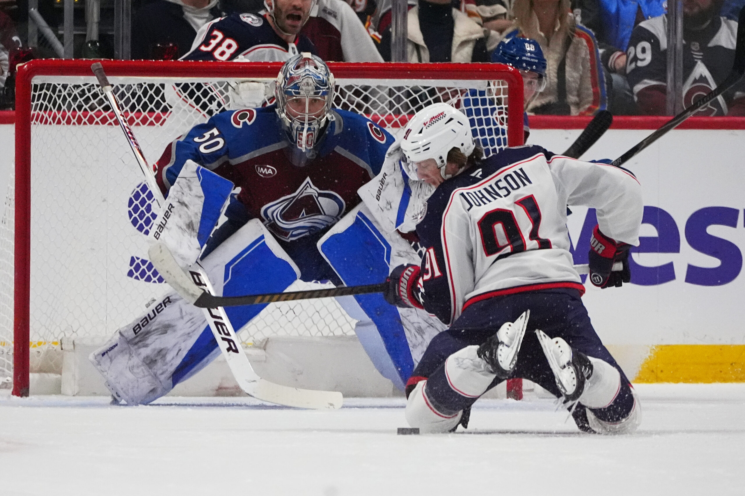 Trent Miner, following similar career path to Scott Wedgewood, makes veteran goaltender ‘proud’ with first career NHL win