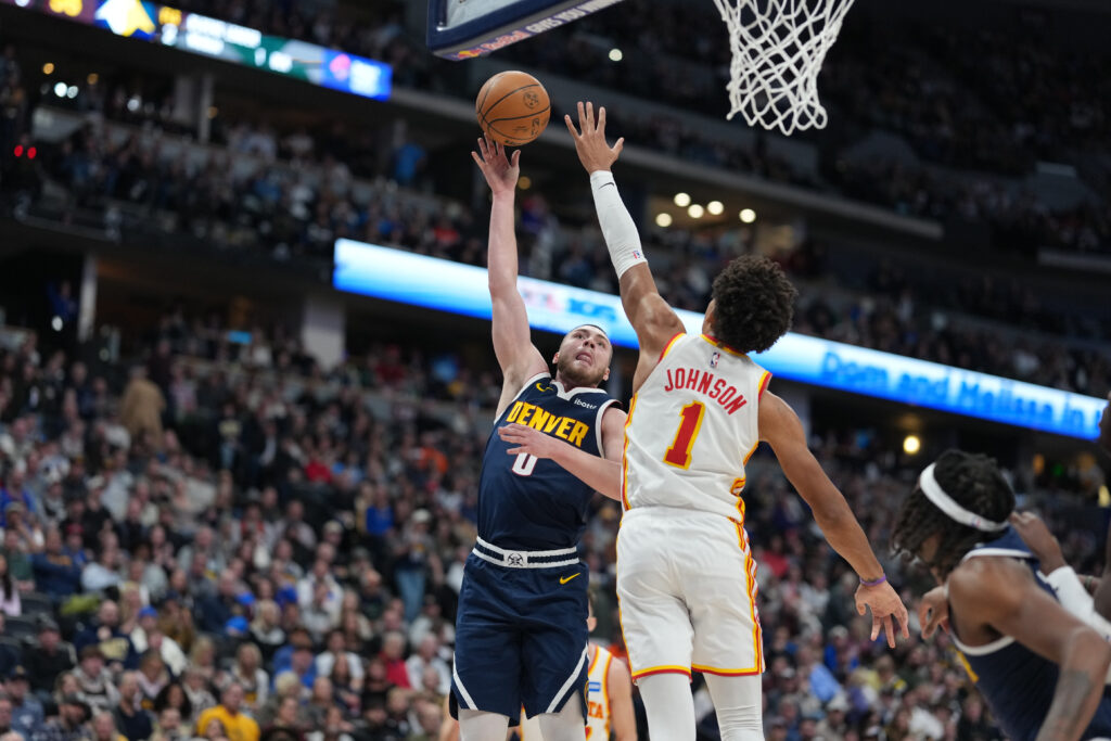 Denver Nuggets guard Christian Braun